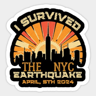 I-survived-the-NYC-Earthquake Sticker